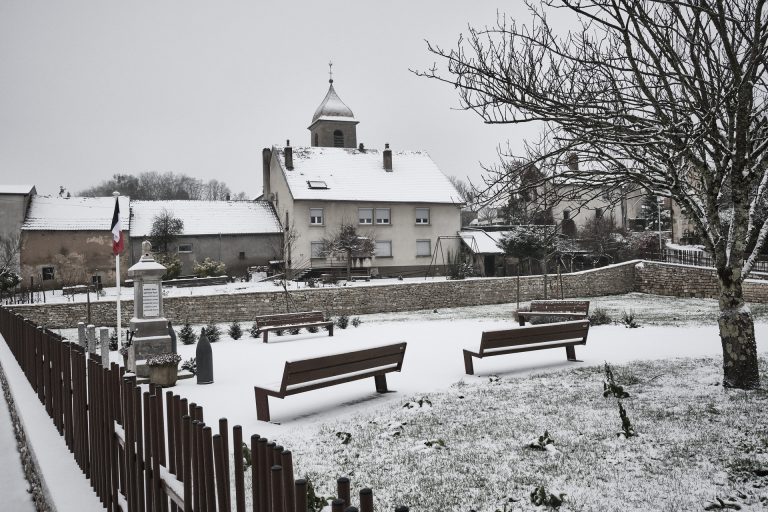 Pirey sous la neige